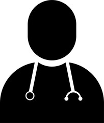 Minimalist flat illustration of professions simple geometric icons black icons representing various jobs such as