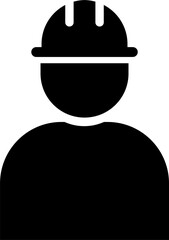 Minimalist flat illustration of professions simple geometric icons black icons representing various jobs such as