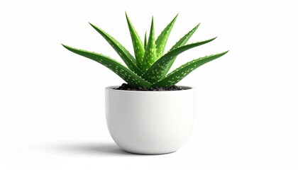 aloe vera plant in pot