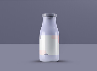 Smoothie Glass Bottle