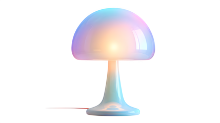 lamp on white background