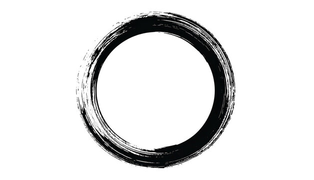 Enso Circle A Symbol of Zen Buddhism and Enlightenment.