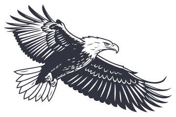 Sailing Boat and Sailor Vector Illustration - Blue Tonal Nautical Landscape