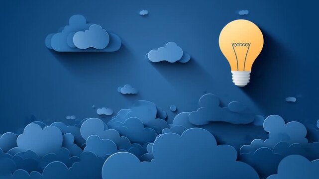 Creative idea concept