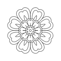 abstract flower background