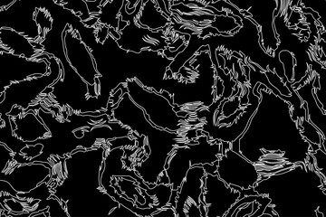 black and white background