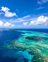 Obraz premium Tropical islands in turquoise water