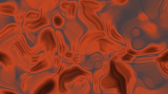 Abstracts Plastic, Abstract flowing organic liquid background animation with red and dark grey colors,  Video Stock royalty.