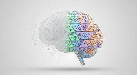 Exploring creative mind mapping techniques virtual space digital art abstract environment aesthetic perspective