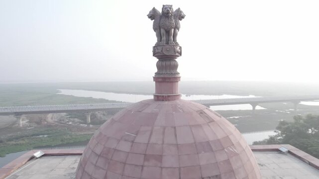  Ashoka Pillar at Shabhyata Dwar, Patna, Bihar, India