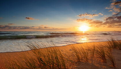 Hello August Beach Sunrise