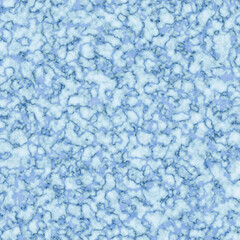 Marble view of pale blue cells with circular outlines and internal structures