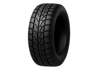 New black rubber car tire for transportation