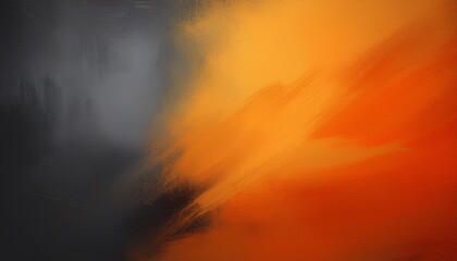 modern background with dark grey and vibrant orange grunge texture abstract two tone design featuring a rough brushstroke divide ideal for bold contemporary projects
