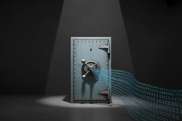 Cyber security vault data access safety digital protection