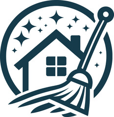 Cleaning logo vector template