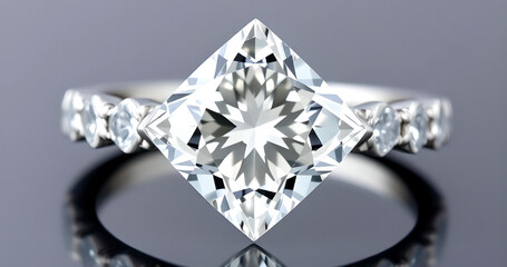 diamond ring with diamonds