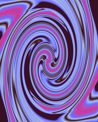 Abstract Spiral Design – Dynamic Vortex with Circular Swirl Pattern, Hypnotic Motion and Modern Illusion