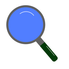 vector magnifying glass icon vector . search icon vector 