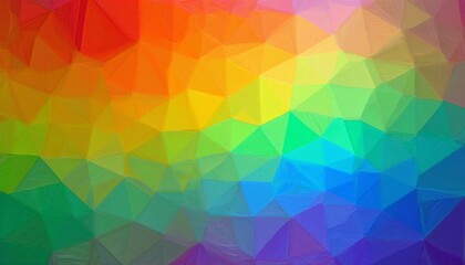 Obraz premium colorful rainbow vivid mosaic of paper art background abstract glass glowing design unique digital concept texture wallpaper paper art