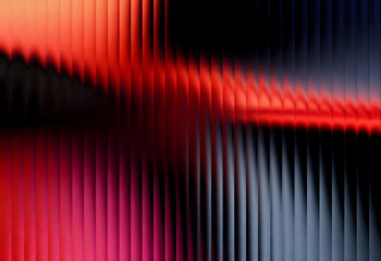 Red and Black Vertical Wave Light Blur
