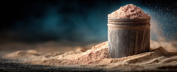 Discover the rich texture and fine particles of natural earth pigments, perfect for artistic inspiration and creative projects.