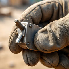 close up of an old rusty metal chain