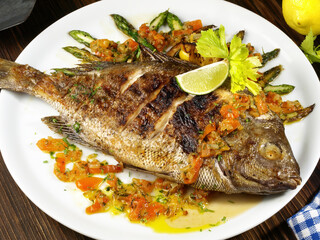 Grilled Fish - Gilthead Seabream