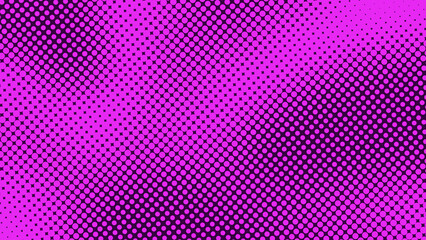 Abstract magenta halftone background,cheerful comic design	