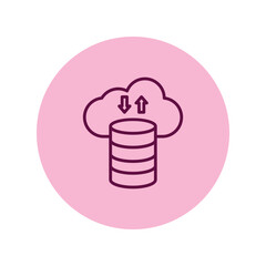 Big Data pentaglow , vector, pixel perfect, illustrator file 
 