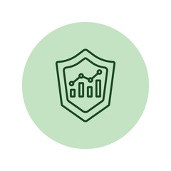 Data Privacy pentaglow , vector, pixel perfect, illustrator file 
