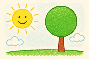 Clean and Green Environment Concept For Kids Learning
