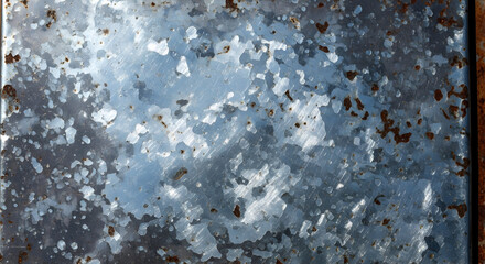Distressed metal texture with rust spots creates a raw, industrial vibe perfect for edgy designs or backgrounds with a vintage, urban feel