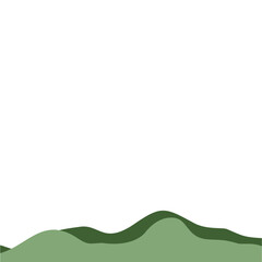 Green Hill Silhouette