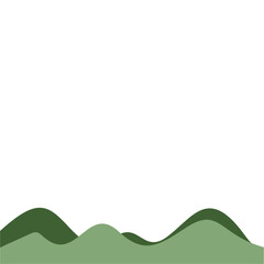 Green Hill Silhouette