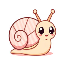 funny snail cartoon