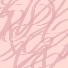 seamless pattern with pink flowers