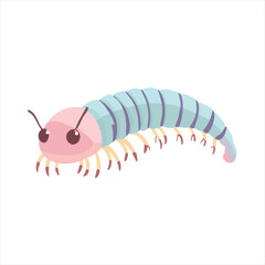 Cute cartoon invertebrate
