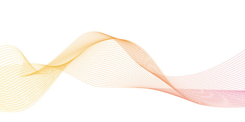 abstract orange wave line backdrop, modern stylish dynamic orange wave vector illustration, the orange or yellow wave line is very long and has a lot of detail, creating a dynamic and modern design.