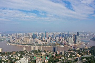 Obraz premium aerial view of chicago