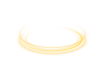 Golden Circle Light Frame Elegant Gold Frame Invitation.Isolated PNG File  Golden circle frame of gold glitter light particles. shiny sparkling round line circles with glowing magic neon light effect