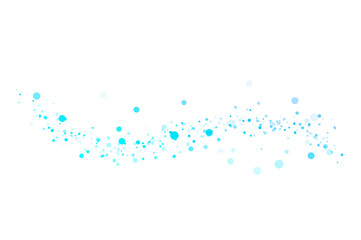 Golden bokeh lights on Transparent background for festive and elegant design Isolated PNG File