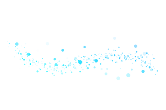 Golden bokeh lights on Transparent background for festive and elegant design Isolated PNG File