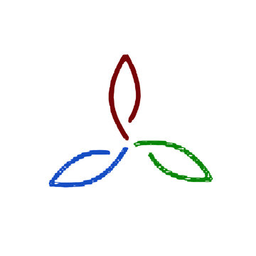 hand drawn  illustration of a rope