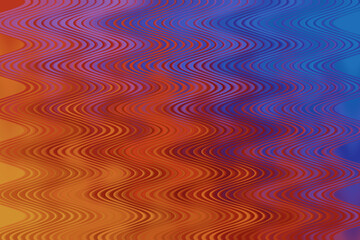 Vibrant abstract wavy gradient background with a blend of warm orange and cool blue hues creating a dynamic visual effect