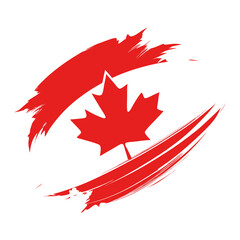 canadian flag vector