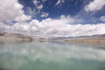 lake and clouds