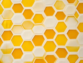 Honeycomb seamless pattern background design