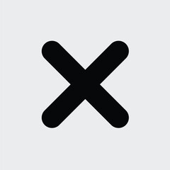 Obraz premium Illustration of an Symbol and Punctuation Multiplication