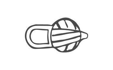 belt isolated on white background